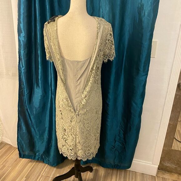 Ralph Lauren black label lace/silk dress, size 10 - Picture 6 of 11